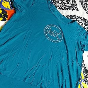 Blue Michael Kors shirt